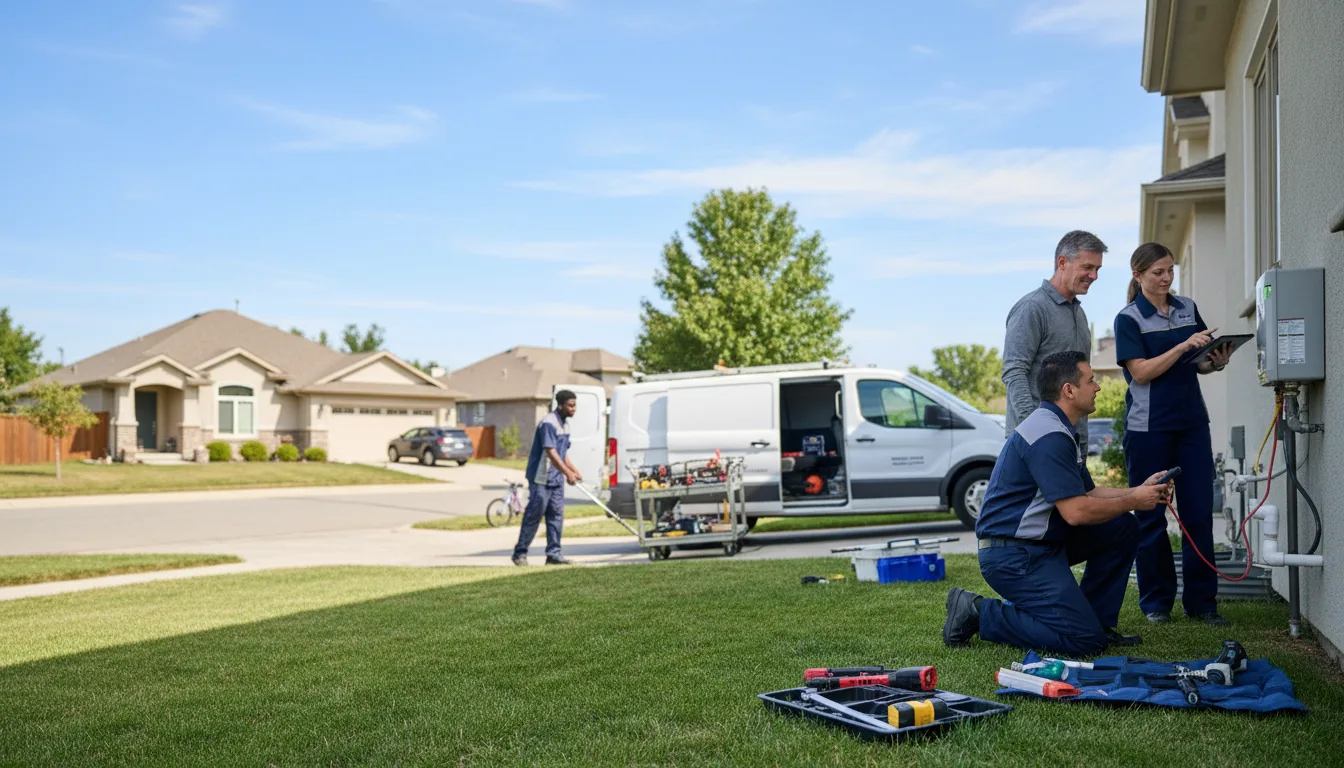 Tankless water heater service in Lansing, OH
